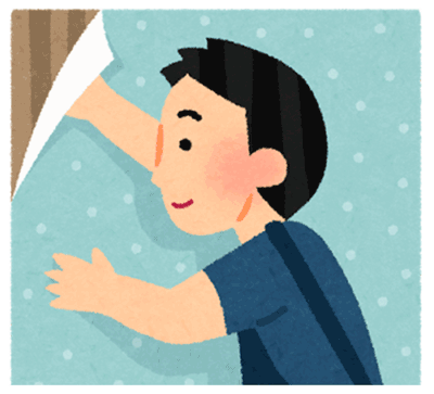 内装補修のイラスト