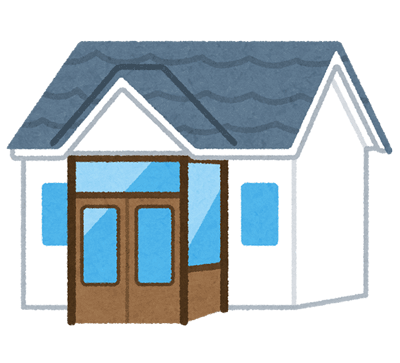 玄関のイラスト