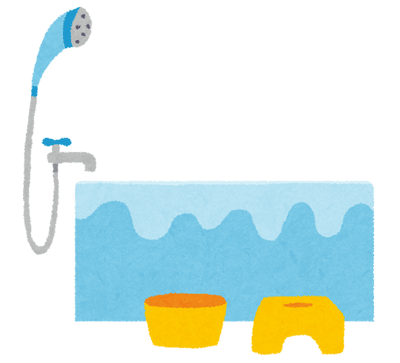 お風呂のイラスト
