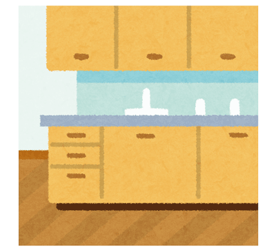 台所のイラスト